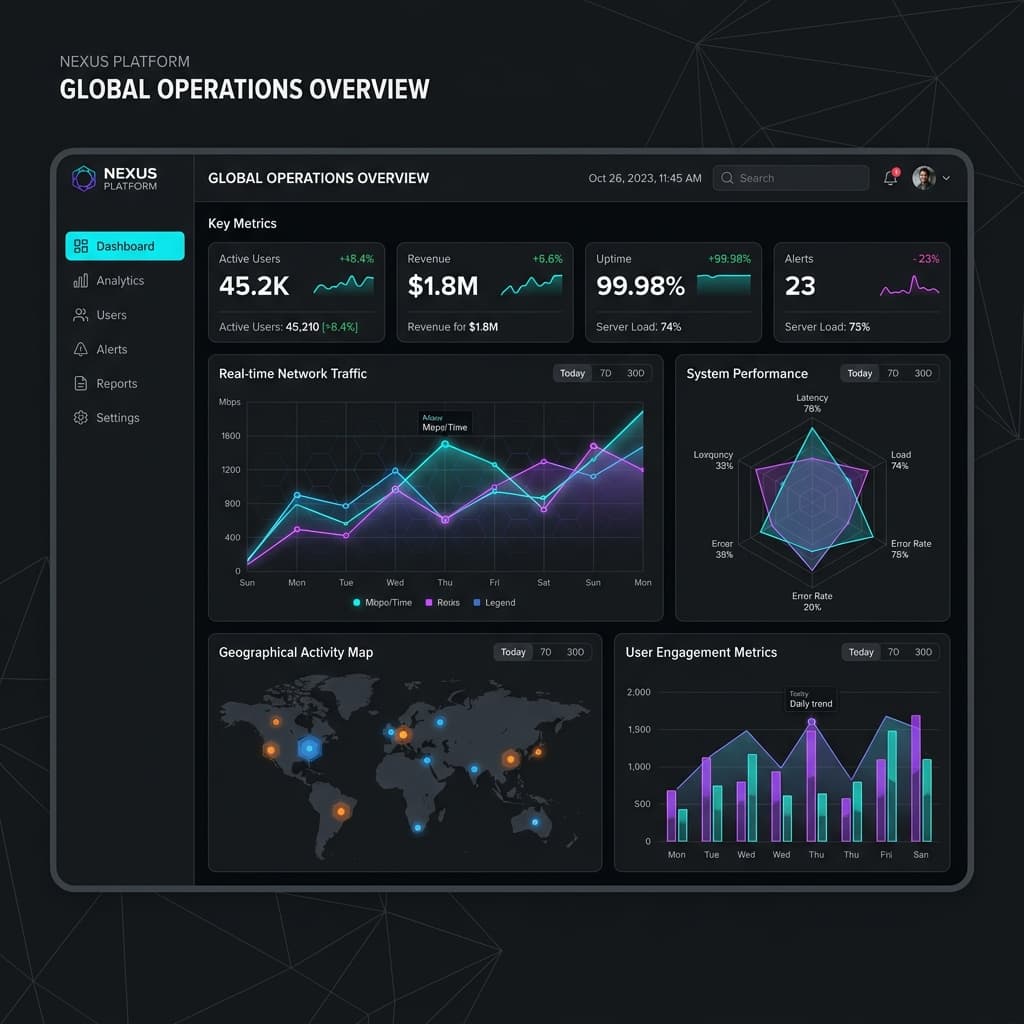 METRIC DASHBOARD